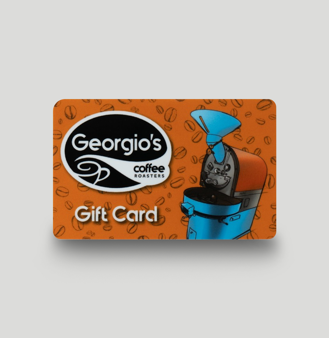 Georgio's Coffee Gift Card - IN STORE ONLY